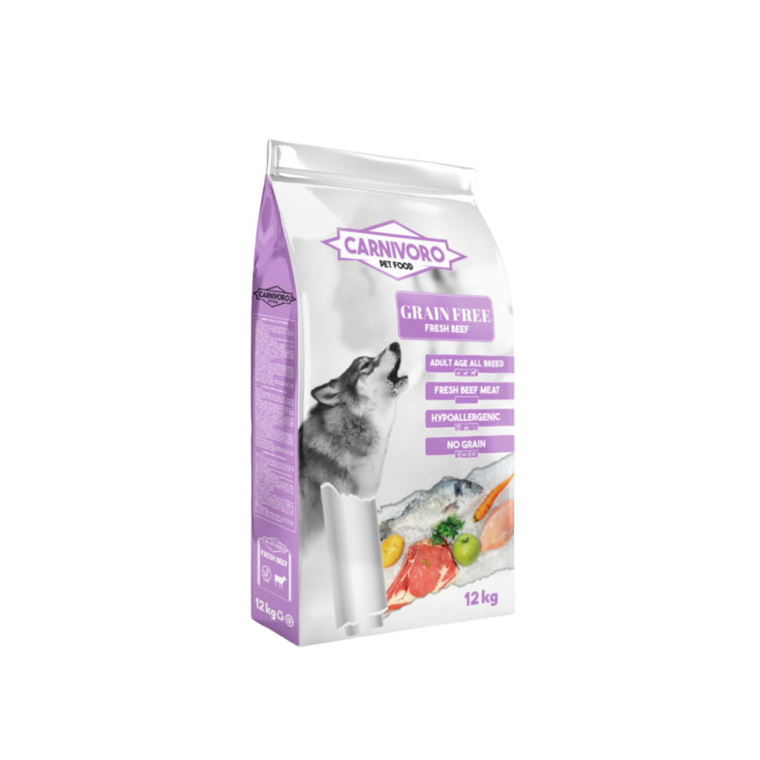Carnívoro Grain Free Ternera 12kg