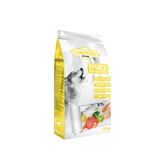 Carnívoro Daily Ternera, Pollo y Arroz 12kg