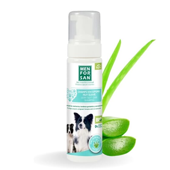 Menforsan Champú bio espuma Aloe 200 ml