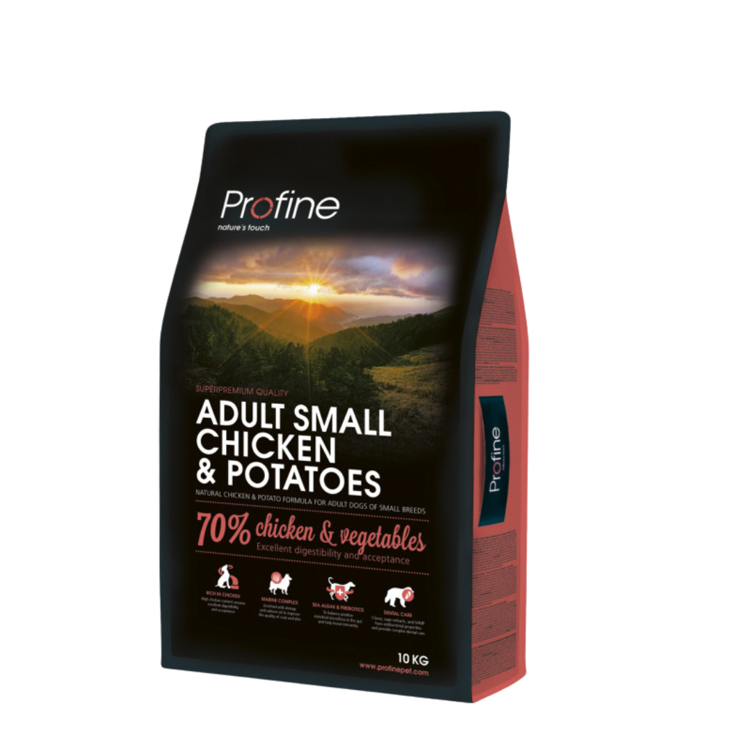 PROFINE ADULTO PEQUEÑO POLLO Y PATATAS