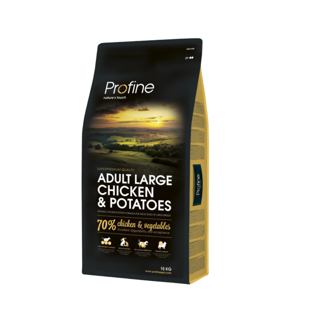 PROFINE ADULTO GRANDE POLLO Y PATATAS