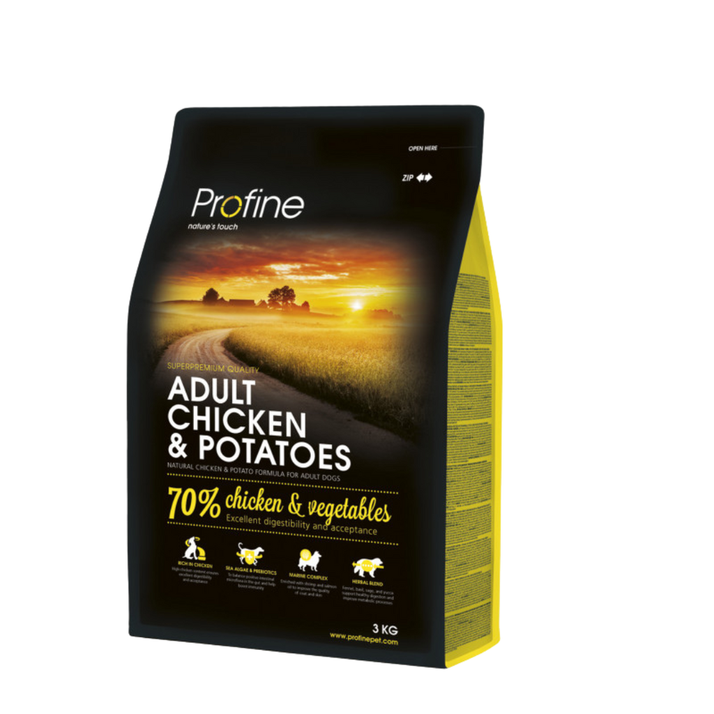 PROFINE ADULTO POLLO Y PATATAS
