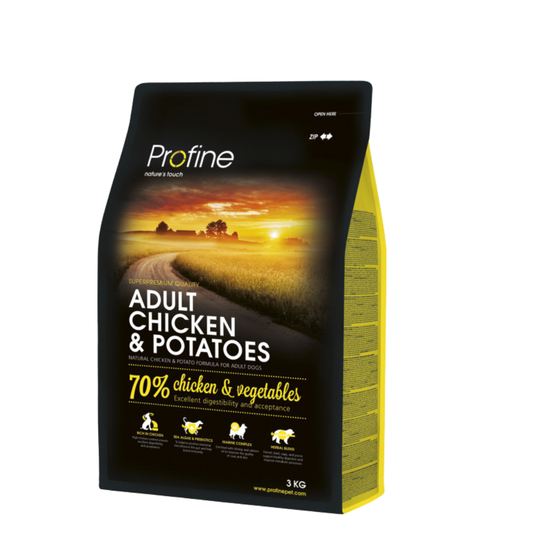 PROFINE ADULTO POLLO Y PATATAS