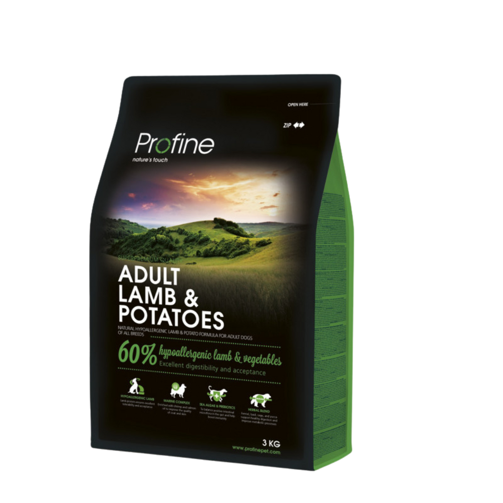 PROFINE ADULTO CORDERO Y PATATAS