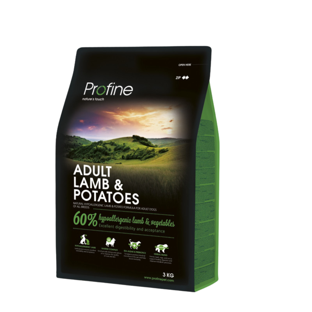 PROFINE ADULTO CORDERO Y PATATAS