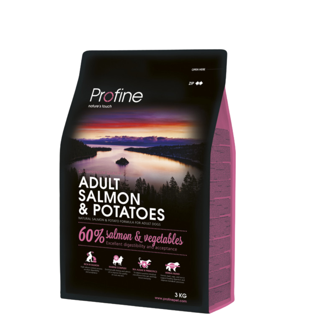 PROFINE ADULTO SALMÓN Y PATATAS