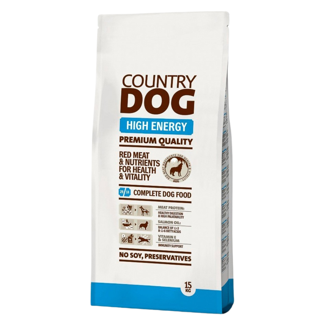 Country Dog Food Energy 15Kg