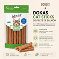 Dokas Cat Sticks de Filete de Salmón 30 g