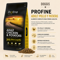 PROFINE ADULTO POLLO Y PATATAS