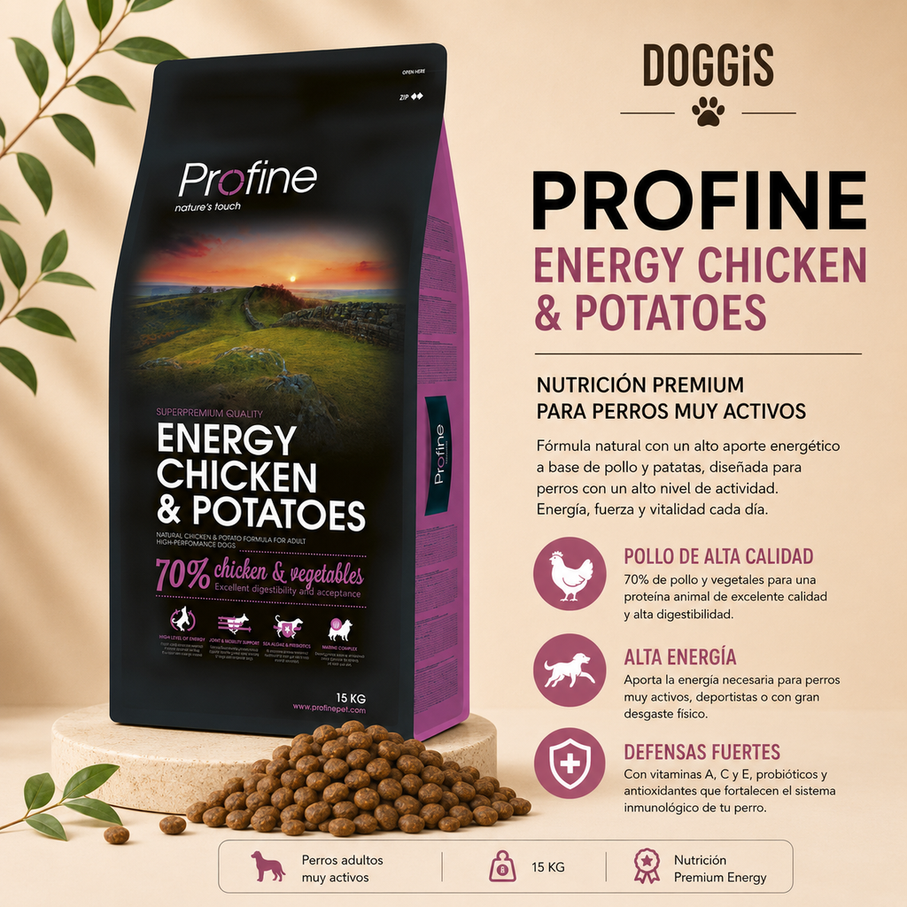 PROFINE ENERGY POLLO Y PATATAS