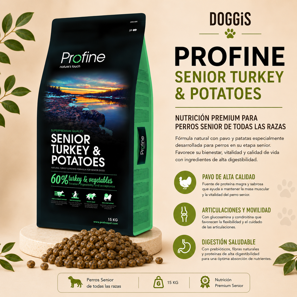 PROFINE SENIOR PAVO Y PATATAS