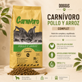 Carnívoro Complet Pollo Arroz 12kg