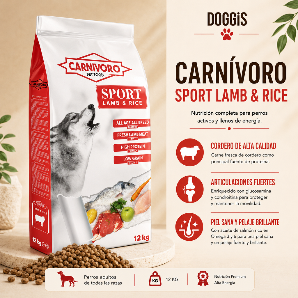 Carnívoro Cordero y Arroz