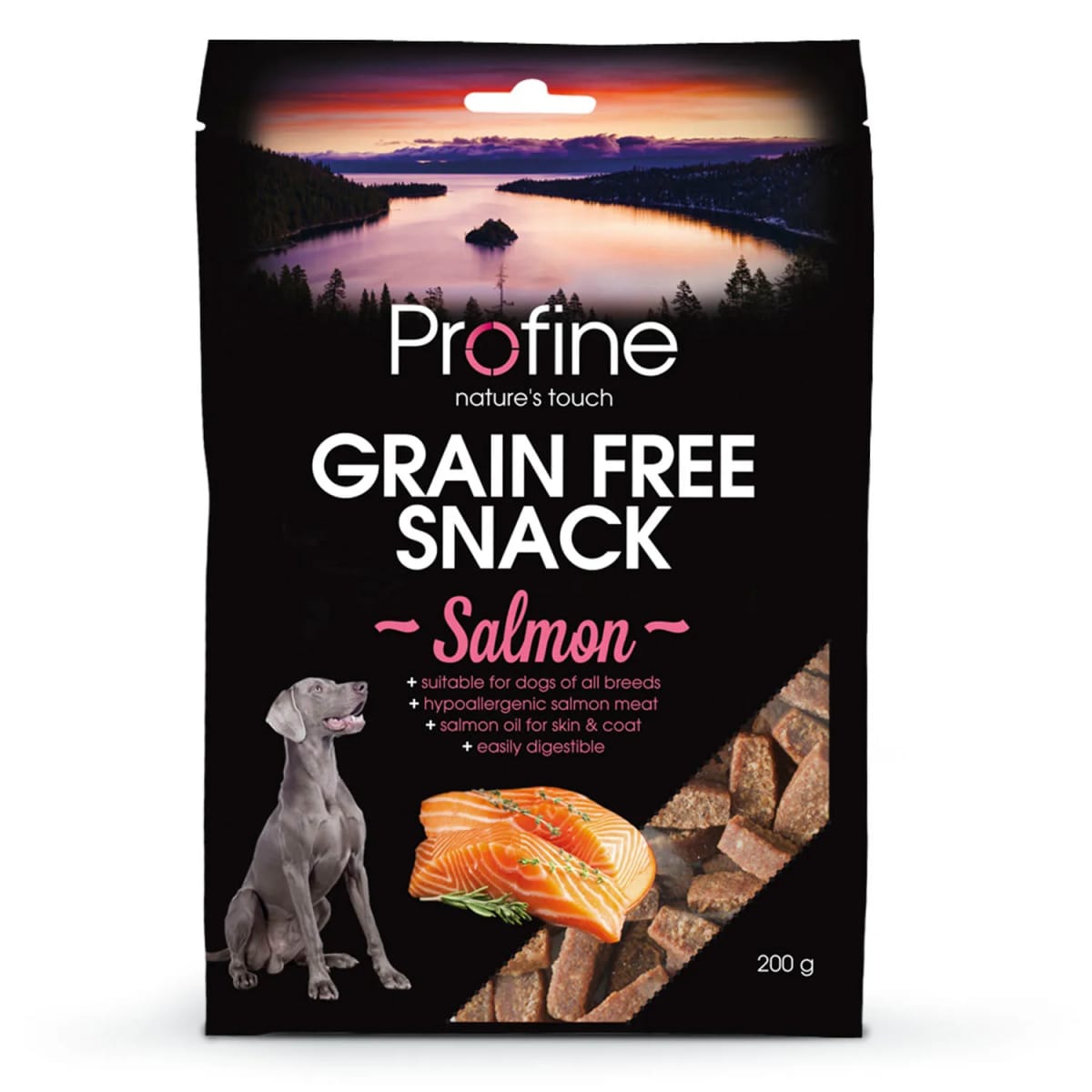 Profine Grain Free Snack Salmon 200 g para perros