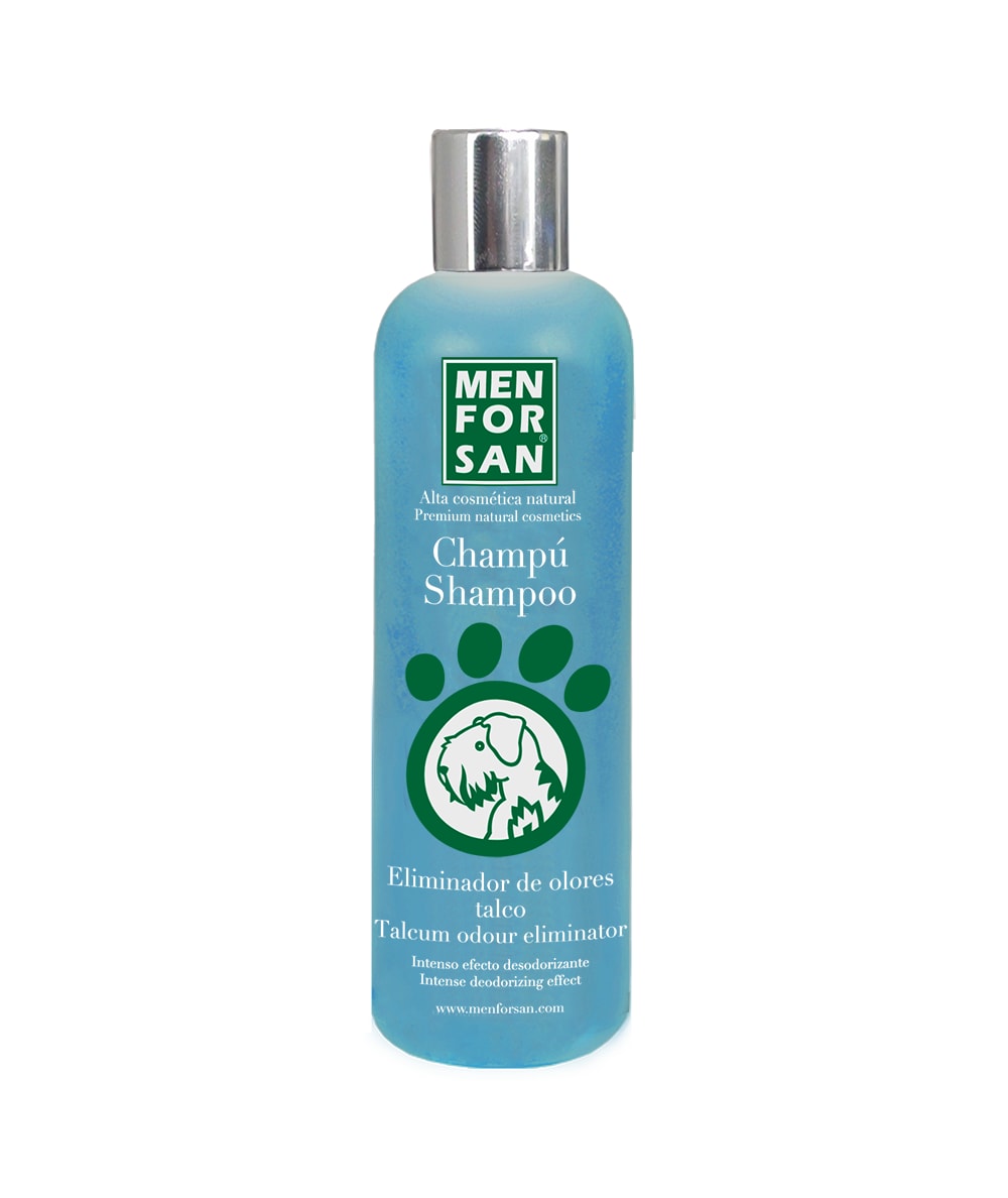 Menforsan Champú eliminador de olores Talco 300 ml