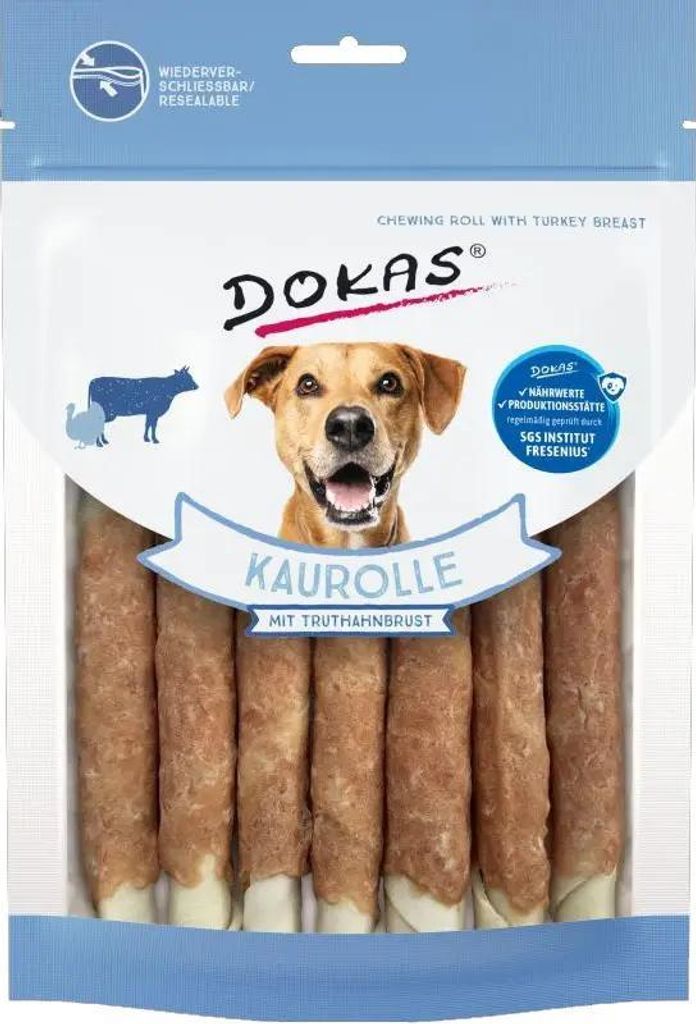 Dokas Chewing Roll Con Pechuga Pavo