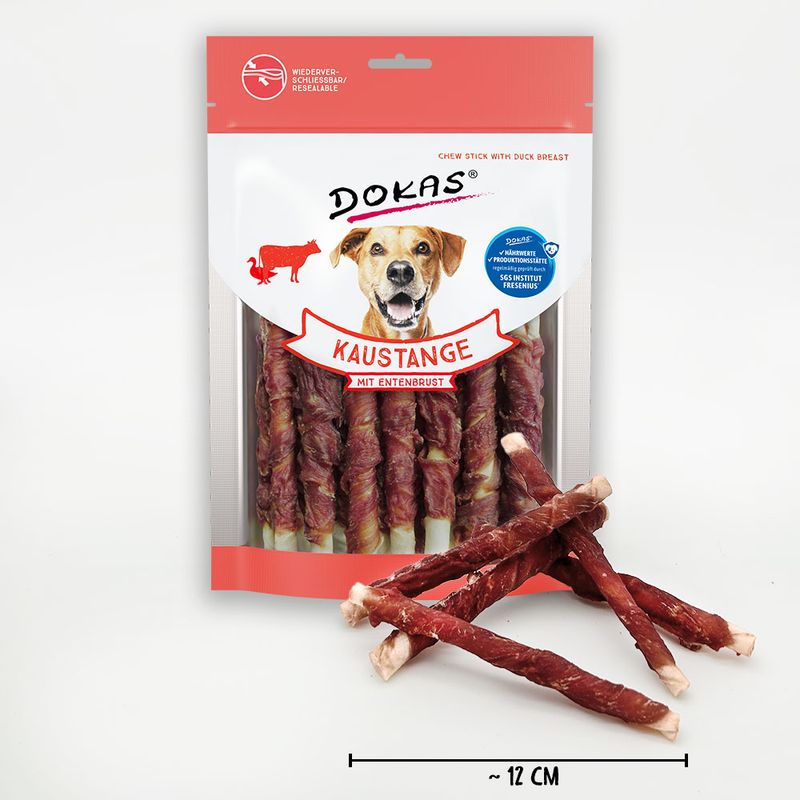 Dokas Stick Cuero Con Pechuga Pato