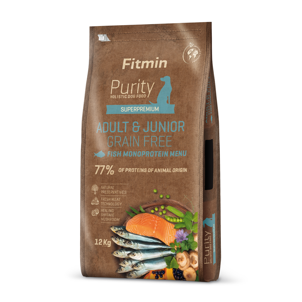 Fitmin Dog Purity Grain Free Adult & Junior Fish