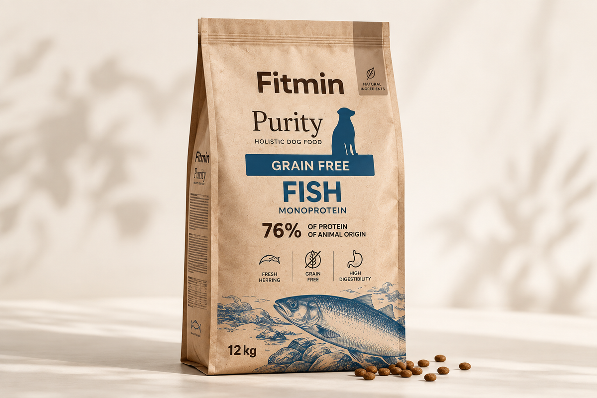 Fitmin Purity Grain Free Fish - packshot premium