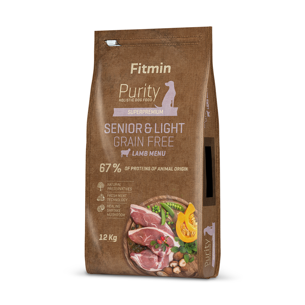 Fitmin Dog Purity Grain Free Senior & Light Lamb