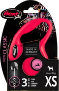 Flexi New Classic Cordón Rojo XS 3m