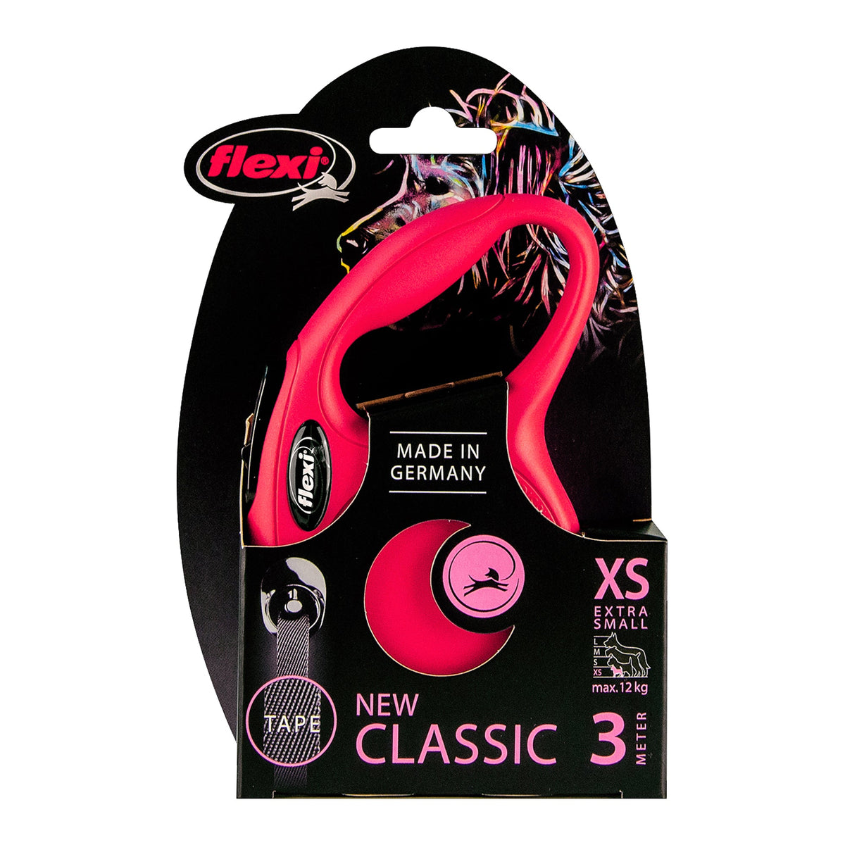 Flexi New Classic Cinta Rojo XS 3m