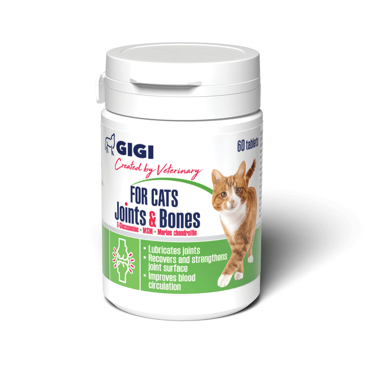 GIGI Supl. Cats Joints & Bones 60 Tab.