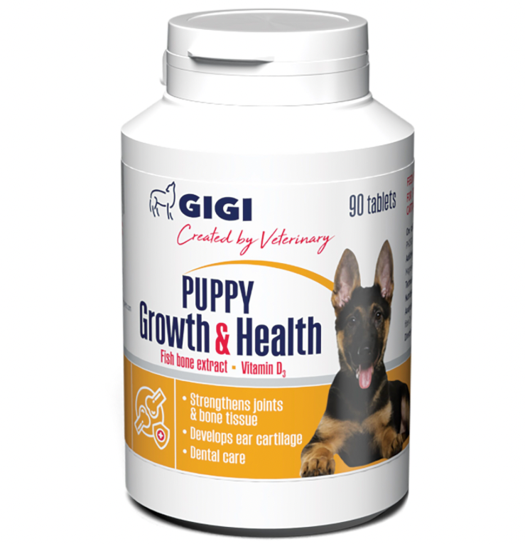 GIGI Supl. Puppy Growth & Support 90 Tab.