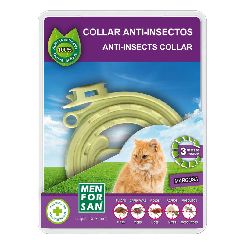 Menforsan Collar anti-insectos Margosa para gatos