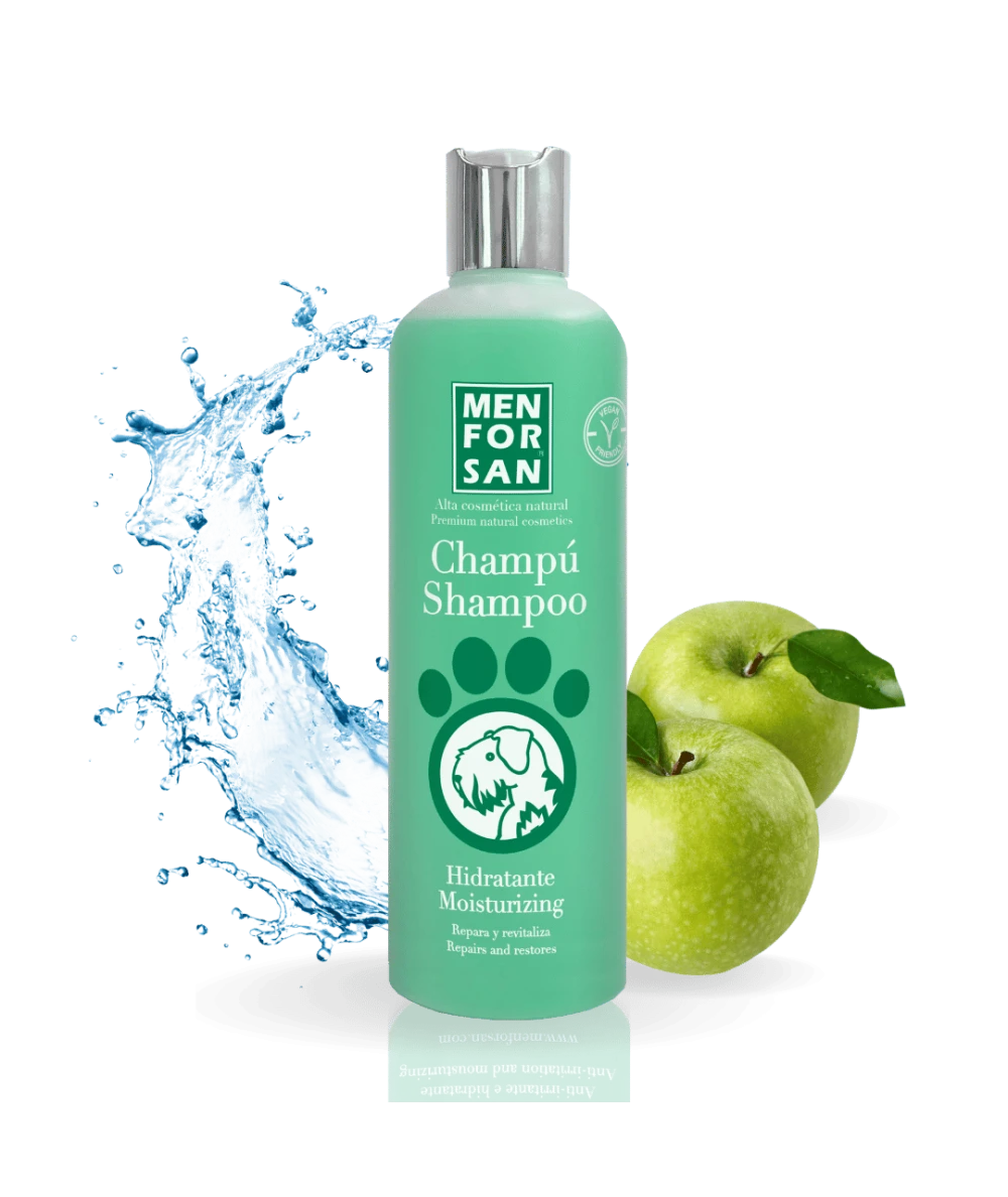 Menforsan Champú hidratante manzana verde 300 ml