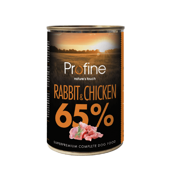 Profine lata 65% Rabbit & Chicken 400 g