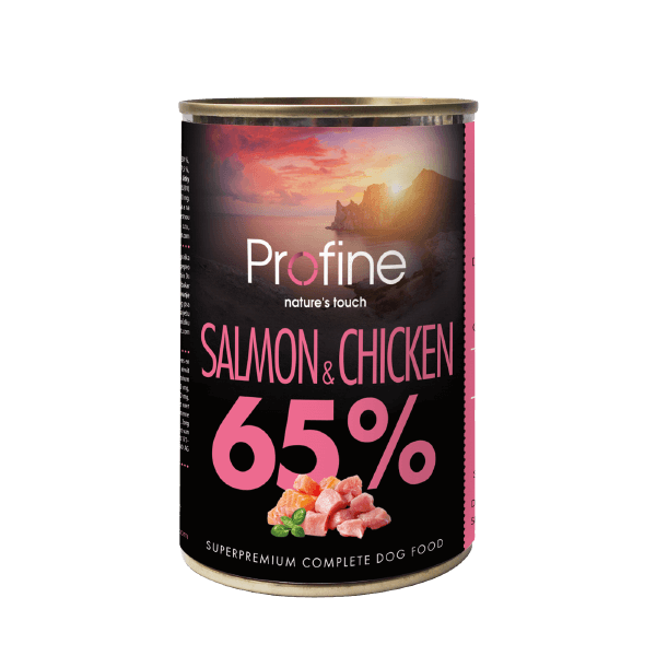Profine lata 65% Salmon & Chicken 400 g