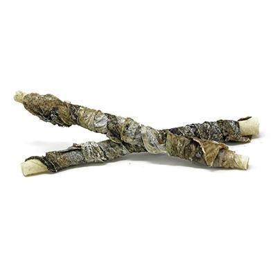 Biozoo Sticks de cuero con piel de pescado